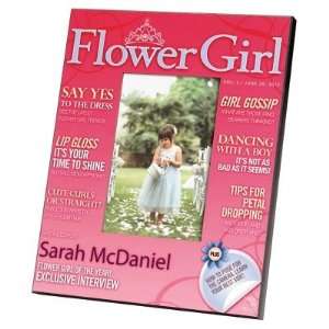   Exclusively Weddings Flower Girl Magazine Cover Frame 