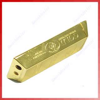 Gold Bar Chocolate Shaped Bullion Butane Gas Lighter  