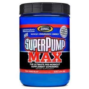  SuperPump Max Fruit Punch Blast   1.41 lb   Powder: Health 