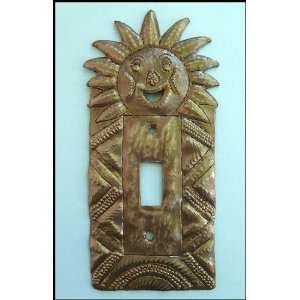  Light Switch Cover   Sun Design   Haitian Recycled Steel 