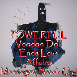 Voodoo Doll With Death of Love POWERFUL Break Up Spell  