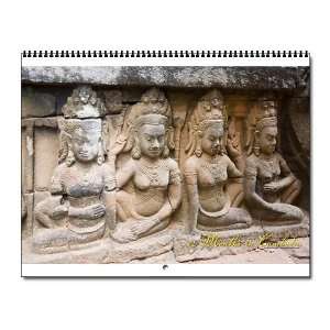  A Year in Cambodia History Wall Calendar by CafePress 