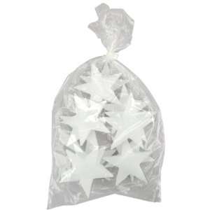  Styrofoam Stars 4X1/2 12/Pkg White 