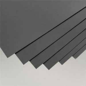  Black Styrene Sheets, .02x8x21 (6): Toys & Games