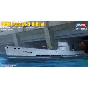    Hobby Boss 1/350 DKM Navy Type IX B U Boat Kit: Toys & Games