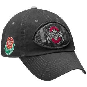   Charcoal 2010 Rose Bowl Bound Campus Adjustable Hat: Sports & Outdoors