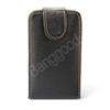 BLACK FLIP LEATHER CASE COVER FOR HTC WILDFIRE S G13  