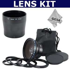  9 Pcs. Kit For CANON G7 G9 includes: 0.43X Wide Angle+5 