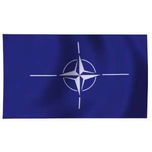  Nato Flag 2X3 Foot Nylon PH Patio, Lawn & Garden