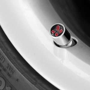   Cornhuskers College Cappers Tire Valve Stem Covers: Automotive