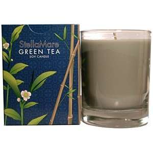   Mare Green Tea Soy 10 Ounce Candle In Glass: Health & Personal Care