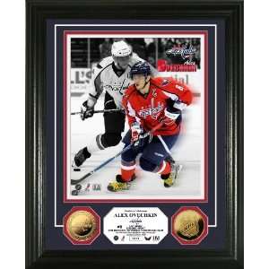  Alexander Ovechkin 24KT Gold Coin Photo Mint: Sports 