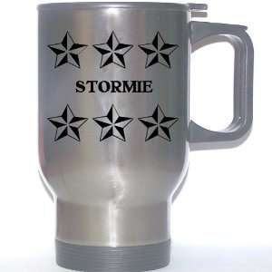  Personal Name Gift   STORMIE Stainless Steel Mug (black 