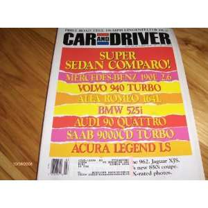   Road Test 1991 1992 BMW 850i 850 i Car and Driver Magazine: Automotive