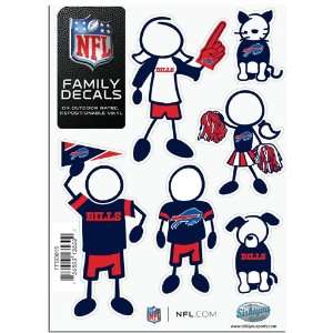   BSS   Buffalo Bills NFL Family Car Decal Set (Small): Everything Else
