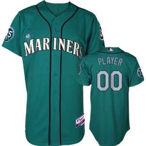 Seattle Mariners Jersey: Any Player Alternate Green Authentic Cool 