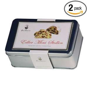 Reimann Mini Stollen In Silver Tin, 8.8 Grocery & Gourmet Food