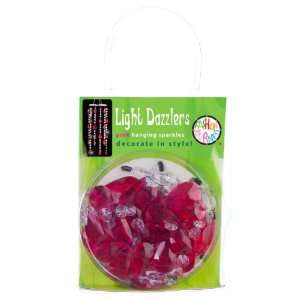  Pink Light Dazzler Hanging Sparkles: Home & Kitchen