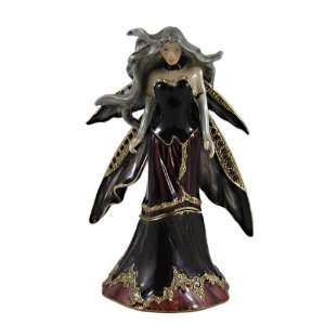  Dark Queen Fairy Trinket Box Figurine Bejeweled: Home 