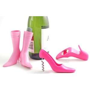  4 piece Boot and Stiletto Cocktail set: Kitchen & Dining