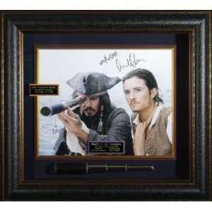  PIRATES OF THE CARIBBEAN   CURSE OF THE BLACK PEARL SIGNED 