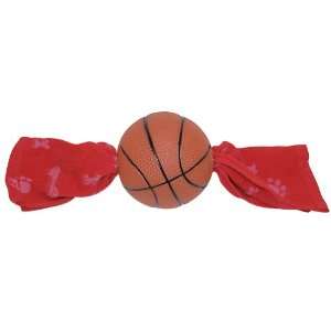    Multipet Throw in the Towel Basketball Dog Toy: Pet Supplies
