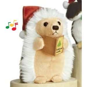   Plush Christmas Wildlife Caroler Musical Hedgehog: Everything Else