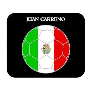  Juan Carreno (Mexico) Soccer Mouse Pad 