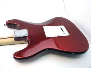 Fender Squier Standard Electric Guitar   Red with soft case  