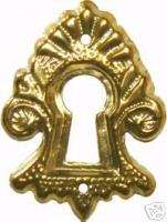 STAMPED BRASS KEY HOLE COVER B0293  