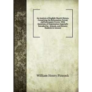   , and Divinity Students in General William Henry Pinnock Books