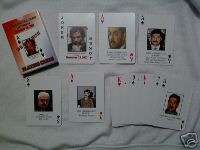 SADDAM CAPTURED poker cards  