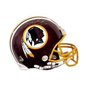 Clinton Portis Autographed Helmet  Details: Washington Redskins, Pro 