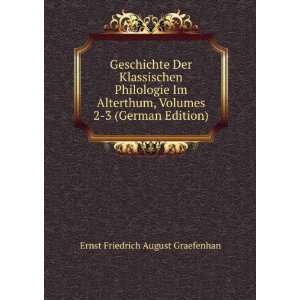   Volumes 2 3 (German Edition) Ernst Friedrich August Graefenhan Books