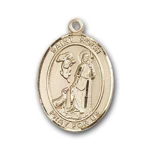  12K Gold Filled St. Roch Medal: Jewelry
