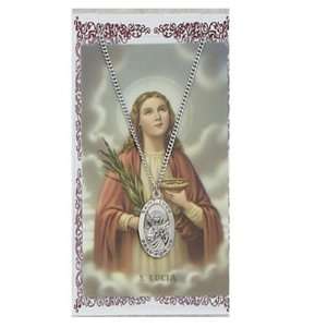  St. Lucy Prayer Card Set Toys & Games
