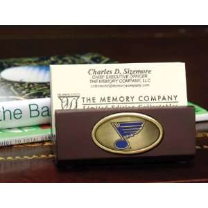 NHL St. Louis Blues Hockey Business Card Holder: Home 