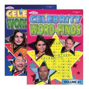  KAPPA Celebrity Word Finds Puzzle Book, Case Pack 48 
