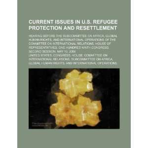  Current issues in U.S. refugee protection and resettlement 
