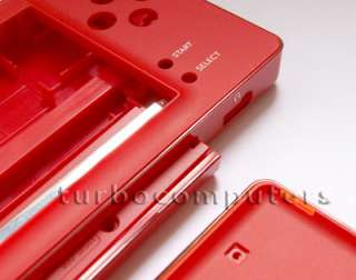 NEW Nintendo DS Lite Replacement Housing Case Red Mario  