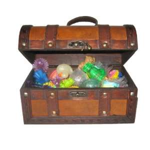   Chest Full of Toys (Treasure Box and 50 Toy Pcs) Toys & Games