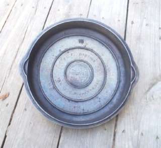   RARE FIND!!! Griswold #10 11 3/4 Cast Iron Deep Skillet w Cover Lid