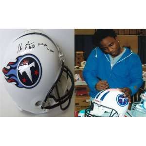  Chris Johnson signed Titans helmet: Everything Else
