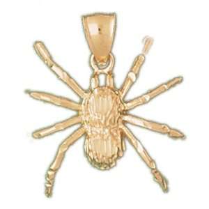   CleverEves 14K Gold Pendant Spider 3.4   Gram(s) CleverEve Jewelry