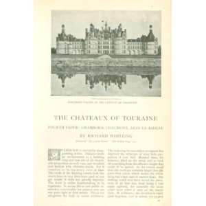 1903 Chateaux Touraine Chambord AzayLeRideau Chaumont 