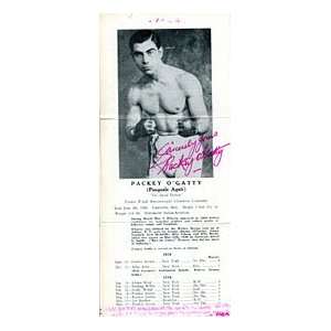   Gatty Autographed / Signed Flyer (James Spence): Sports & Outdoors