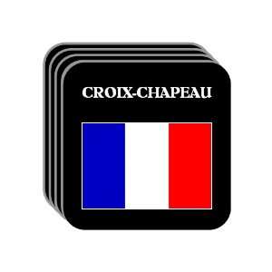  France   CROIX CHAPEAU Set of 4 Mini Mousepad Coasters 
