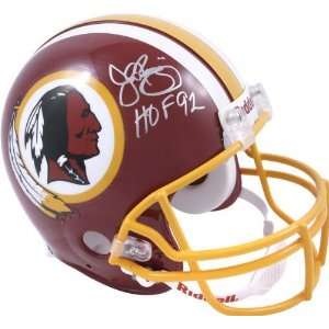 John Riggins Autographed Pro Line Helmet  Details Washington 