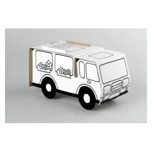   A1005X Decorate and Build Your Own Cardboard Camper Van: Toys & Games
