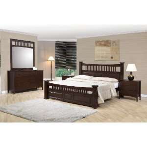  Equator Mission Style Queen 5 Piece Bedroom Set: Home 